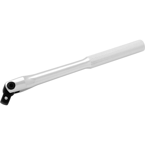 Tools 3/8" Drive Flex Handle, Chrome Finish, 8" Long